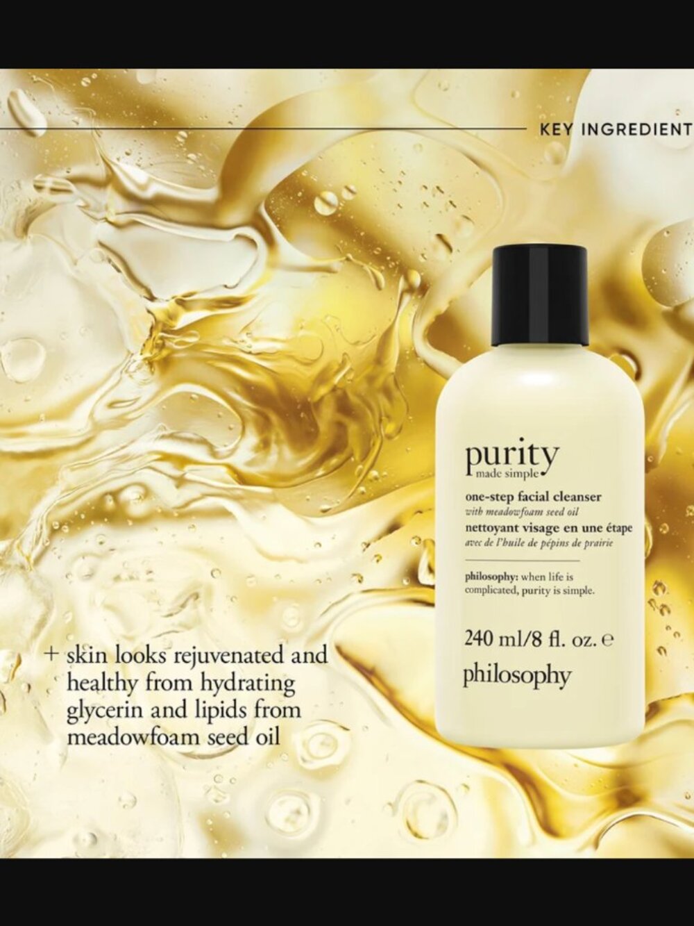 ❣️2/$36 Philosophy Purity Made Simple One-Step Facial Cleanser Full Size $29.00